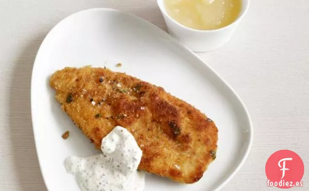 Escalope de Pollo con Salsa de Mostaza