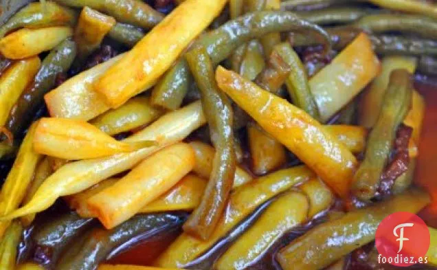 Judías Verdes a la Barbacoa