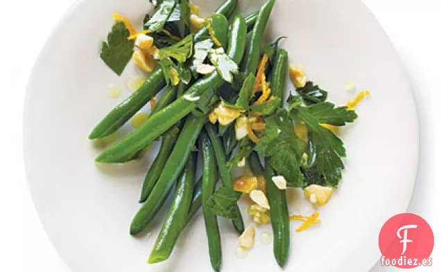 Judías Verdes con Frutos Cítricos