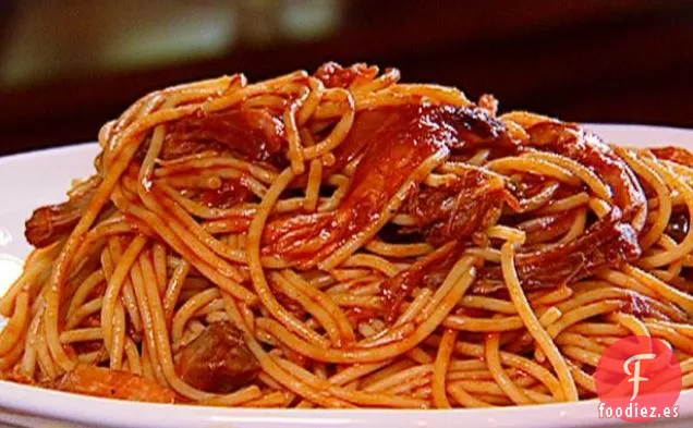 Espaguetis a la BARBACOA