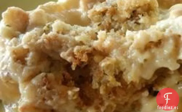 Cazuela de Pollo y Aderezo