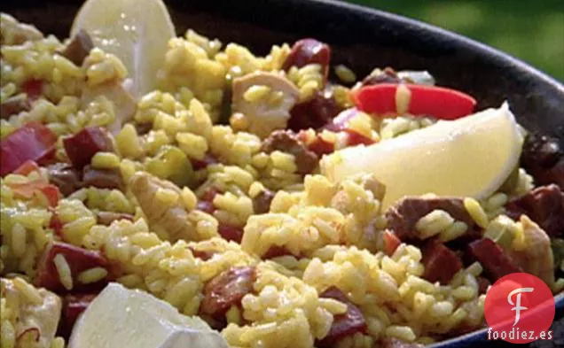 Paella Española con Arroz Carnaroli