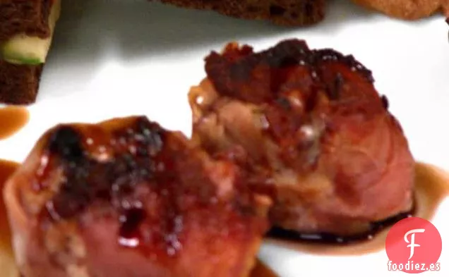 Higos Envueltos en Jamón a la Parrilla Rellenos de Dolce de Gorgonzola