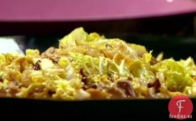 Ensalada de Shiitake Caliente