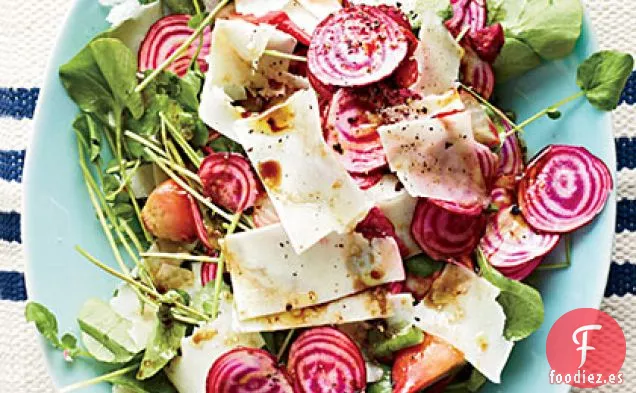 Ensalada de Remolacha con Berros y Pecorino Fresco