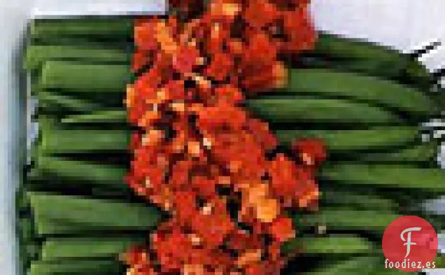Judías Verdes con Condimento de Pimiento Picante