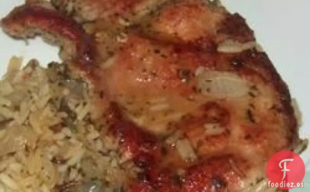 Chuletas de Cerdo de Consomé