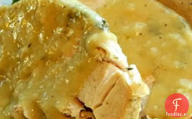 Pechuga De Pavo Asada Con Hierbas