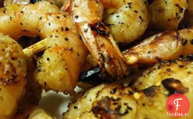 Camarones a la parrilla Sonora de Delia