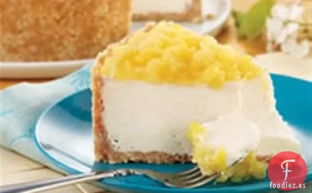 Tarta de Queso de Piña Colada