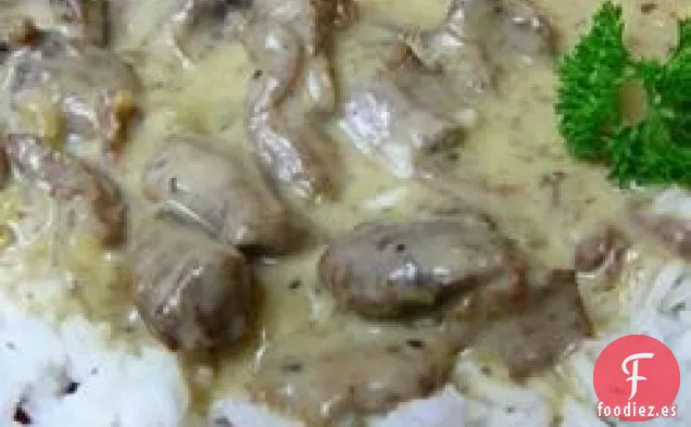 Stroganoff de Venado