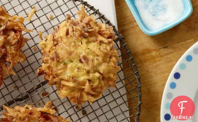 Brulee Latke de Chirivía de Ron