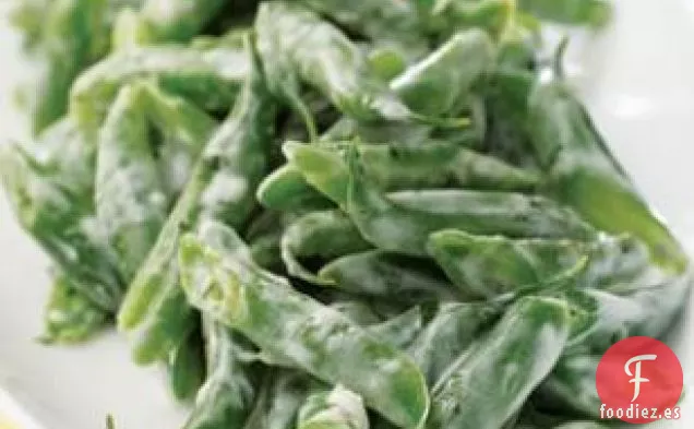 Judías Verdes Con Aderezo Cremoso De Ajo