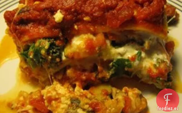 Lasaña de Verduras Asada Fácil