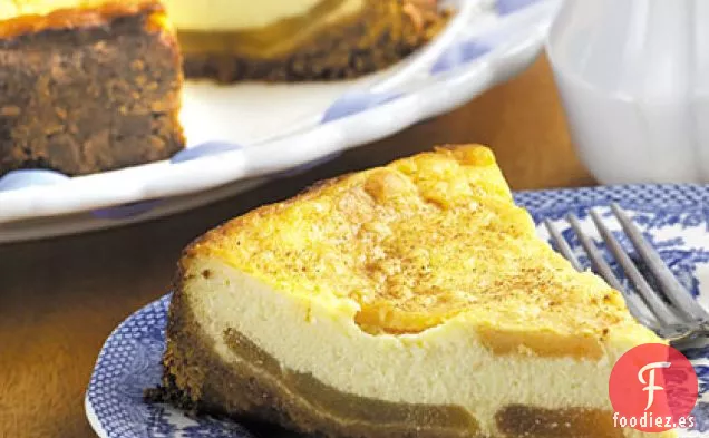 Tarta de Queso de Manzana de Cosecha