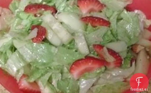 Ensalada de Verano de Fresa Fácil y Rápida