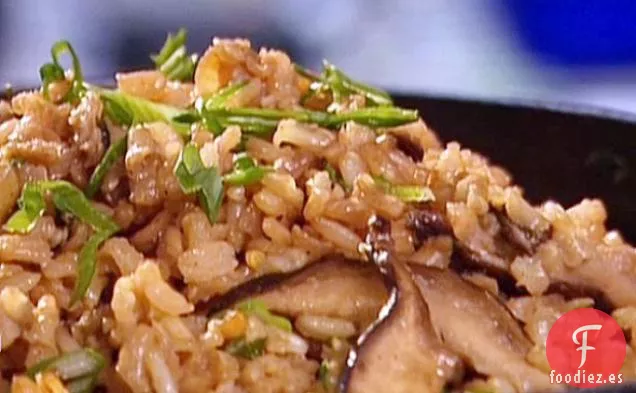 Arroz Integral con Champiñones Shiitake