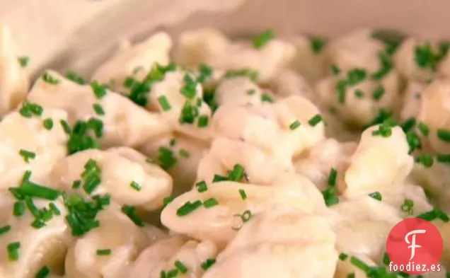 Macarrones con queso con estufa de Tanya