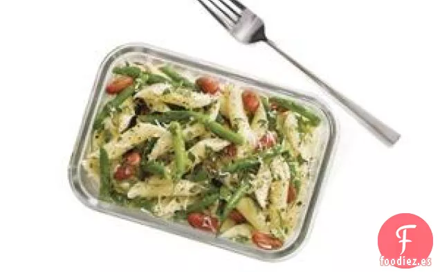 Ensalada De Frijoles Verdes Y Pasta