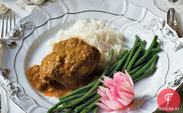 Pollo al Curry y Coco Rendang