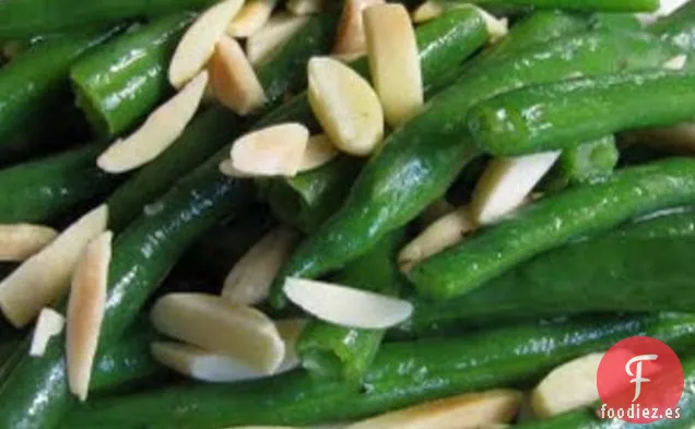 Judías Verdes Con Astillas De Almendras