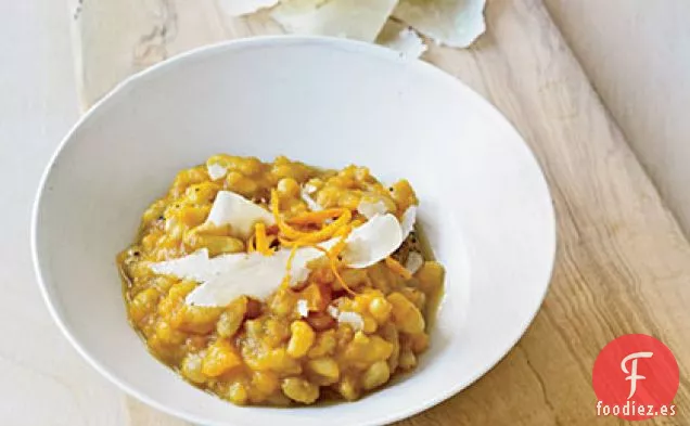 Piñones Estofados con Calabaza