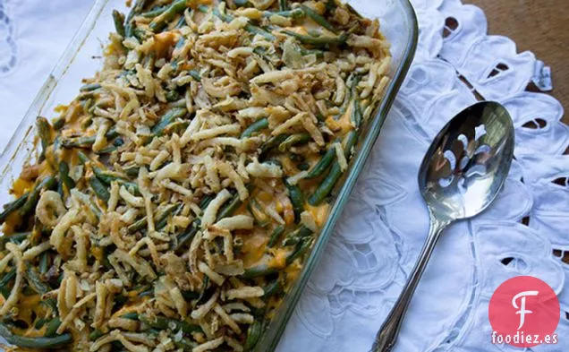 Cazuela Crujiente de Judías Verdes