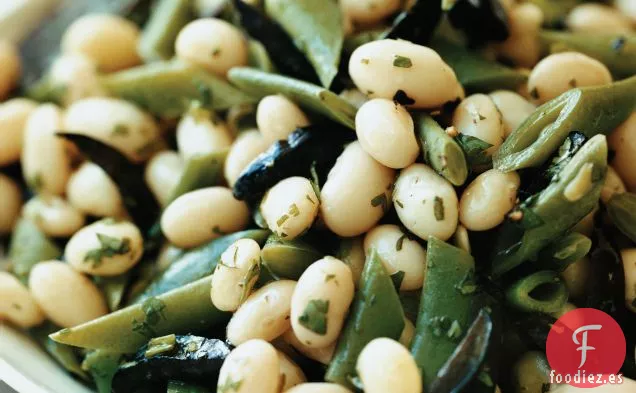 Ensalada de Canelones y Judías Verdes
