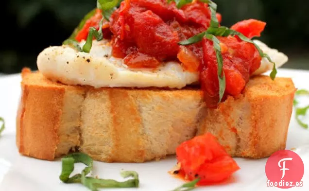 Bruschetta de Pescado Asado