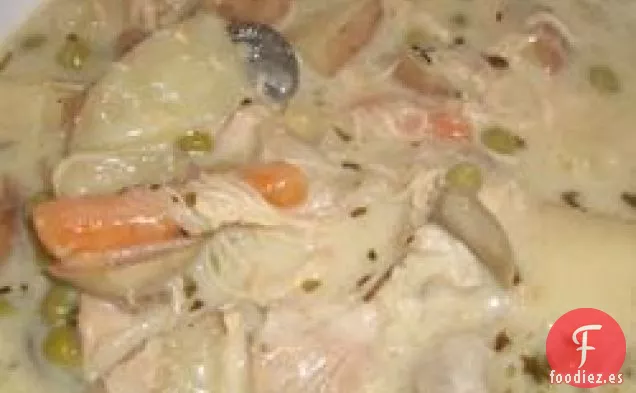 Estofado de Pollo Casero Cremoso