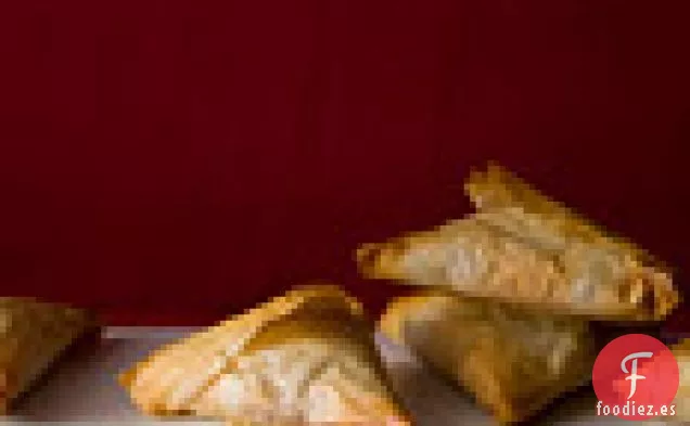 Triángulos Filo de Samosa de Patata