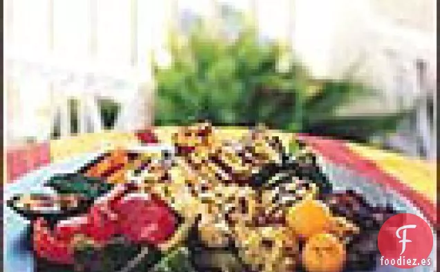 Verduras a la Parrilla al estilo Indio con Paneer