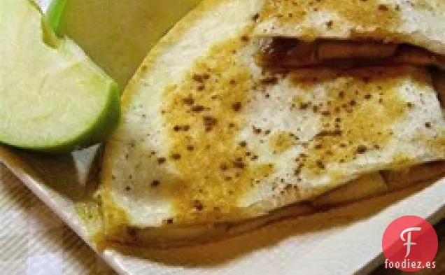 Quesadillas de Brie de Manzana y Canela
