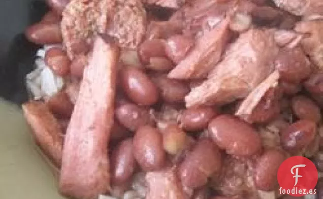 Frijoles Rojos y Arroz