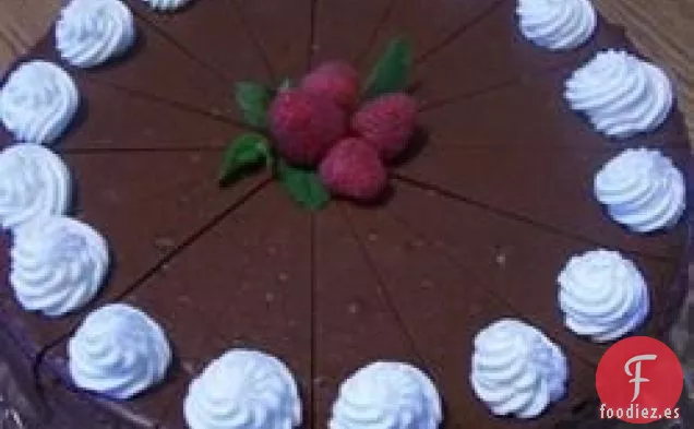 Tarta de Queso de Terciopelo con Chocolate