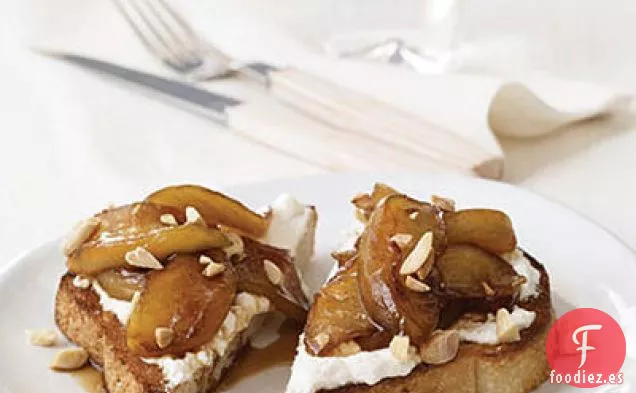 Crujiente de Manzana con Cobertura de Granola