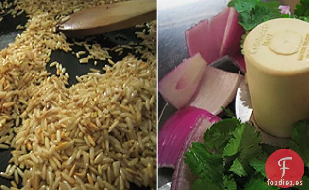 Curry de Verduras Mixtas con Arroz Basmati Marrón