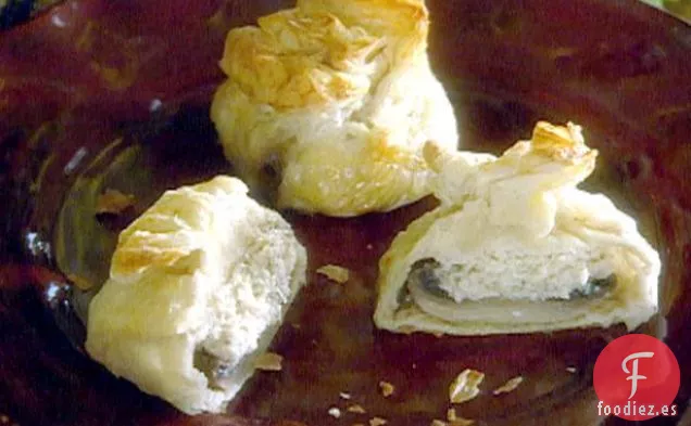 Setas Rellenas De Cangrejo En Croute