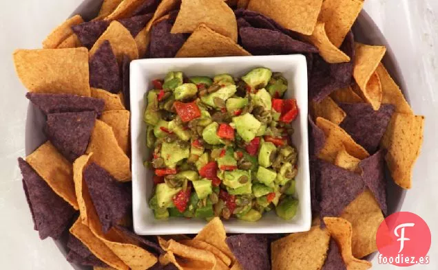 Salsa de Aguacate y Semillas de Calabaza