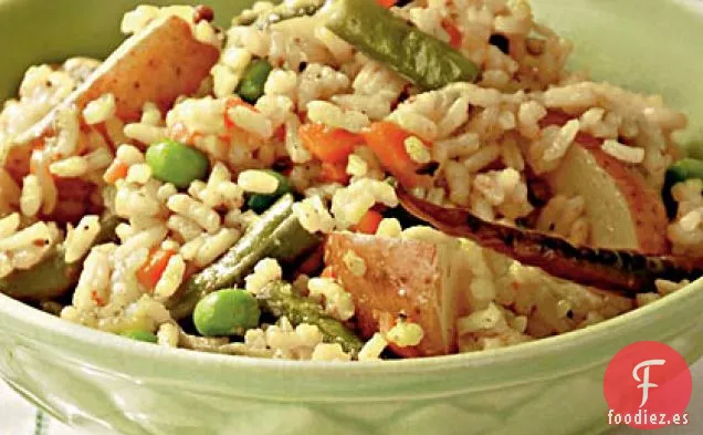 Pilaf Mixto de Verduras y Arroz