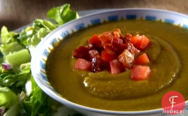 Sopa de Guisantes Partido Fácil de Guisantes