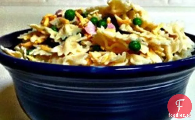 Ensalada de Pasta con Jamón y Queso