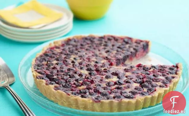 Tarta de Arándanos y Limón