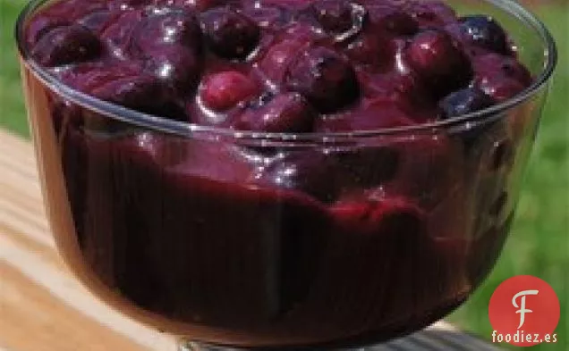 Relleno Casero de Tarta de Arándanos