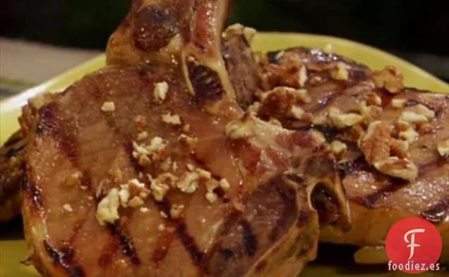 Milanesa de Cerdo sin Hueso con Glaseado de Miel de Soja