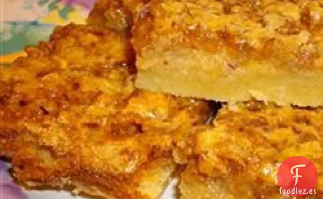 Las Mejores Barras de Pastel de Nueces