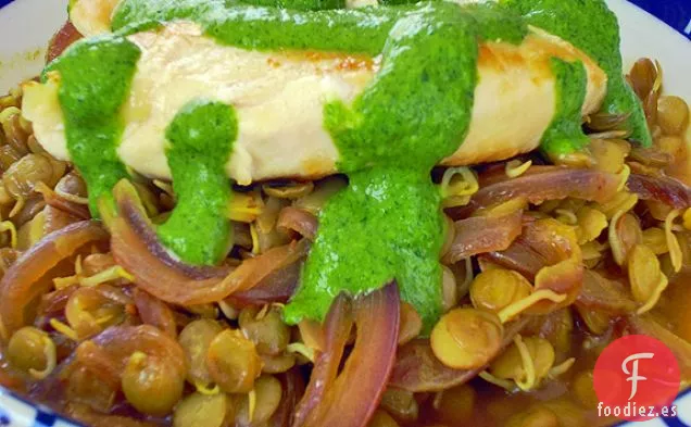 Lentejas Germinadas de Curry de Coco