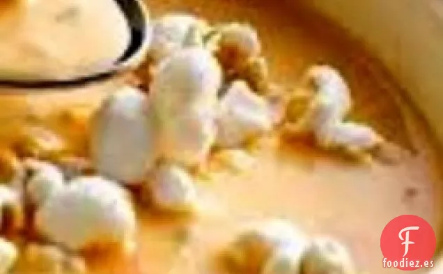 Sopa de Queso de Cerveza de Wisconsin Native