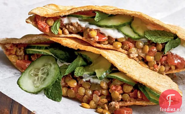 Lentejas descuidadas en Pita