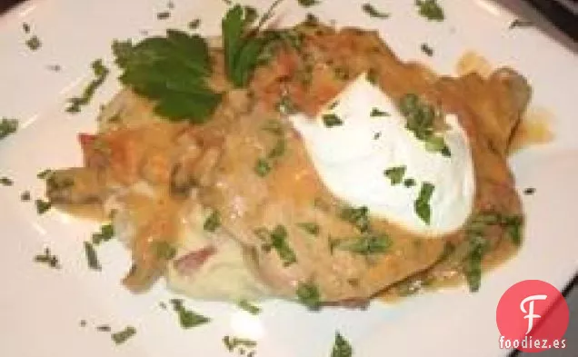Chuletas de Crema Agria